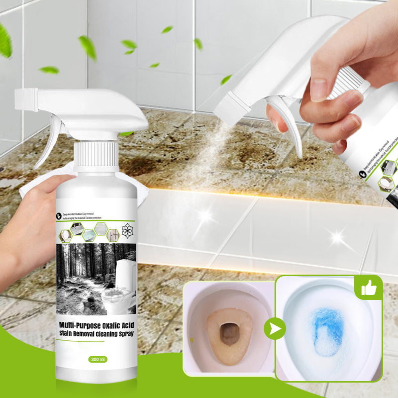🔥 Vente flash 49 % de réduction 🔥 Spray détachant multi-usage à l'acide oxalique