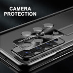 Applicable aux coques de téléphone portable pliables à charnière plate Samsung Zfold3 / Zfold4 avec film de galvanoplastie