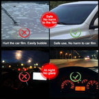 AGENT ANTI-PLUIE ANTI-BUÉE POUR VITRES DE VOITURE (3 PIÈCES)