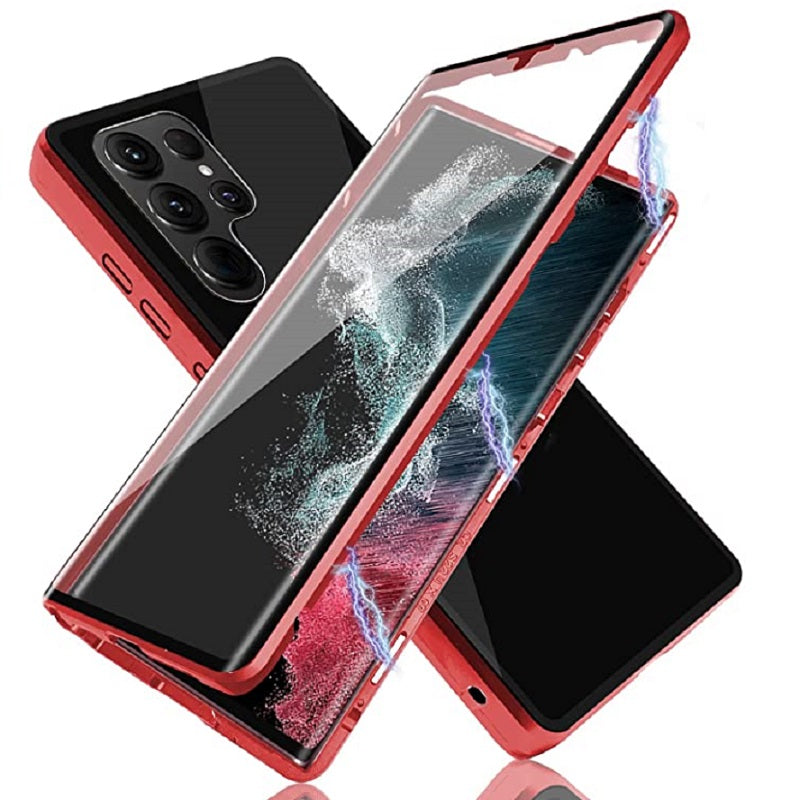 ✨AUJOURD'HUI -39% DE RÉDUCTION ✨ COQUE DE TÉLÉPHONE MAGNÉTIQUE DOUBLE FACE EN VERRE