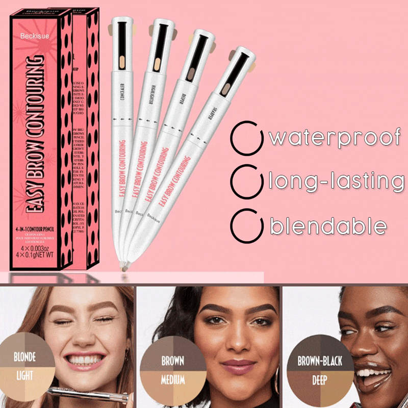 CRAYON À SOURCILS 4-EN-1