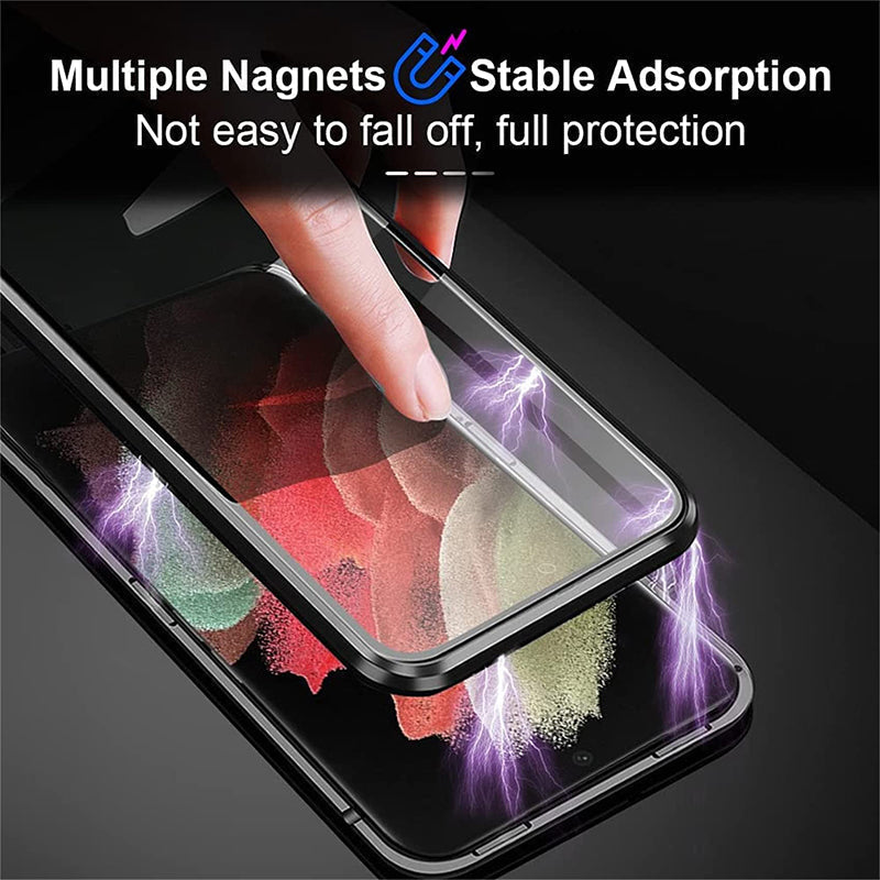 ✨AUJOURD'HUI -39% DE RÉDUCTION ✨ COQUE DE TÉLÉPHONE MAGNÉTIQUE DOUBLE FACE EN VERRE