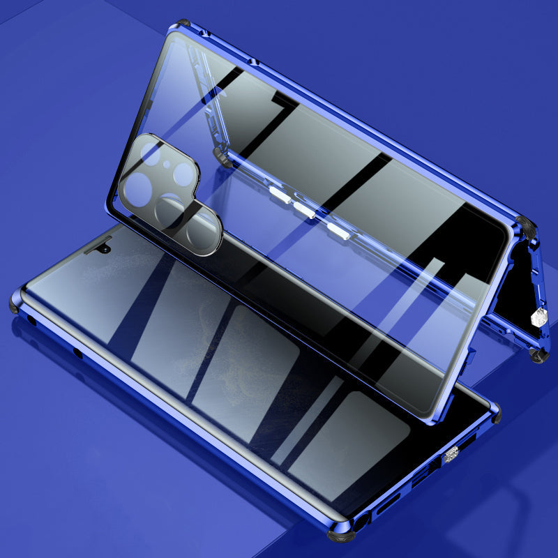 ✨AUJOURD'HUI -39% DE RÉDUCTION ✨ COQUE DE TÉLÉPHONE MAGNÉTIQUE DOUBLE FACE EN VERRE