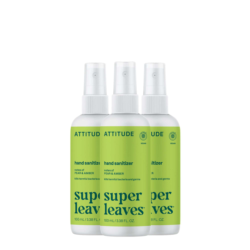 Lot de 3 désinfectants pour les mains