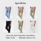 📢📢50% DE RÉDUCTION !!!⏰Pantalon ample en coton et lin pour femme avec taille élastique