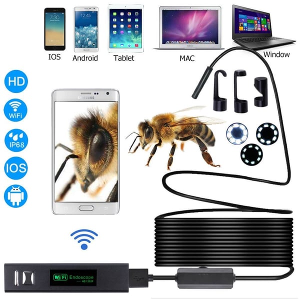 🔥Endoscope 3-en-1, idéal pour les examens physiques