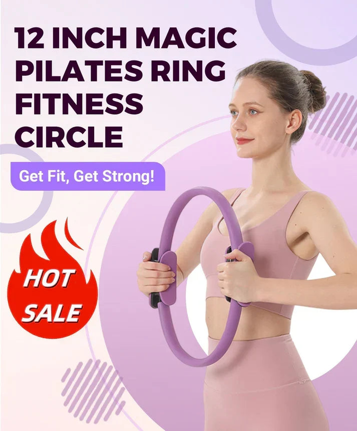 🔥Offre de Noël à durée limitée : 50 % DE RÉDUCTION !!!🔥Anneau de fitness multifonctionnel de Pilates pour l'entraînement à la résistance