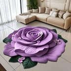 🏠Nouveau Produit 2025🔥Tapis de Sol en Peluche Florale et Terre de Diatomées
