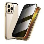✨ DERNIER JOUR -50 % ✨ Coque magnétique pour iPhone avec verre trempé et cadre métallique