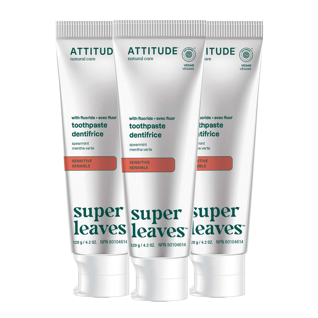 Lot de 3 dentifrices au fluor