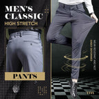 (Achetez-en deux, obtenez la livraison gratuite) Pantalon de costume classique extensible pour homme