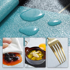 Nappe marbrée imperméable et antitache