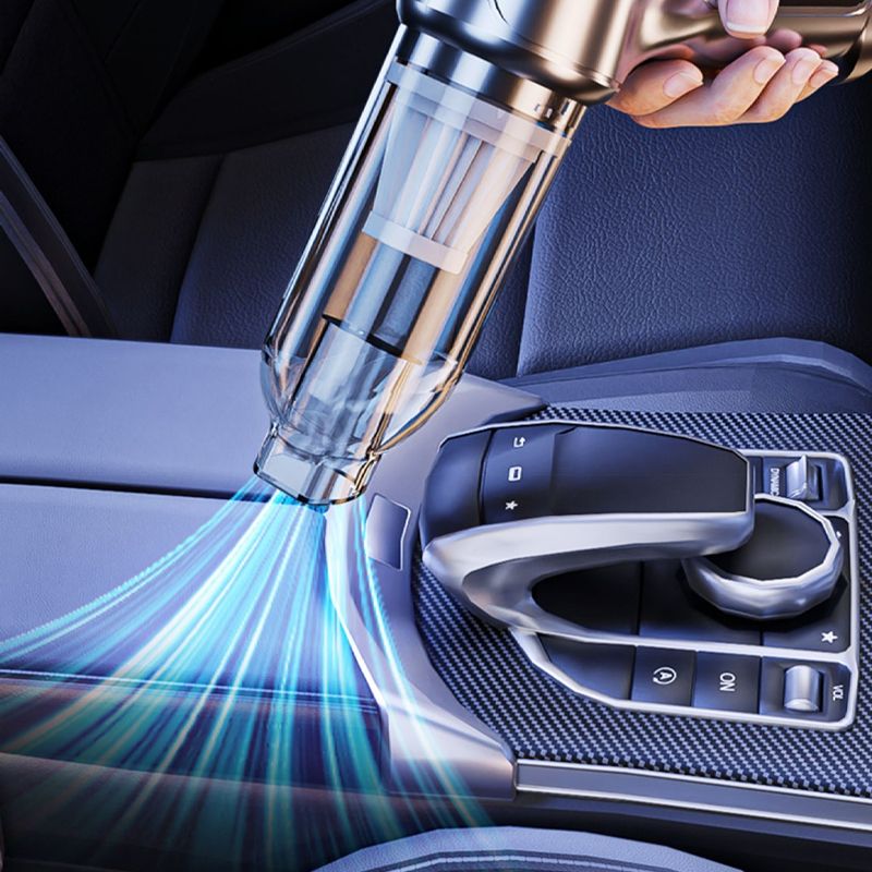 Puissant aspirateur sans fil pour voiture