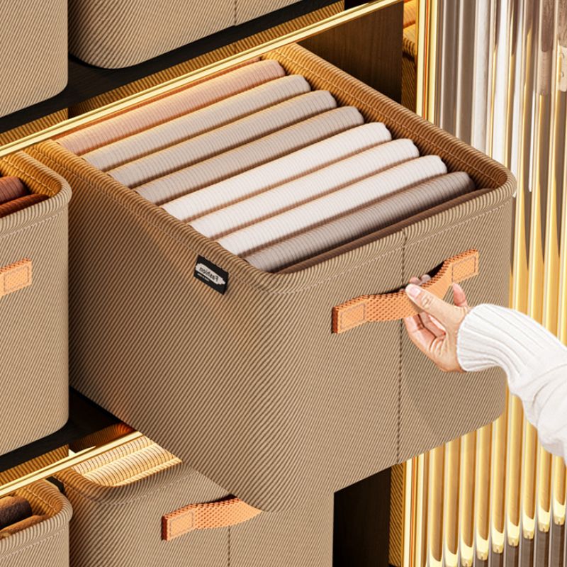 Boîte de rangement pliable pour armoire Organisateur de vêtements