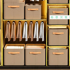 Boîte de rangement pliable pour armoire Organisateur de vêtements