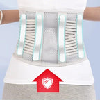 🔥Prenez soin de votre colonne lombaire🎁🎄Protection lombaire avec support en acier respirant et maille pressée à chaud
