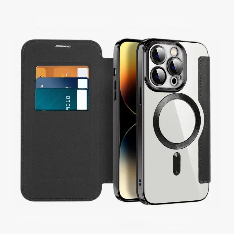 Étui en similicuir pour iPhone