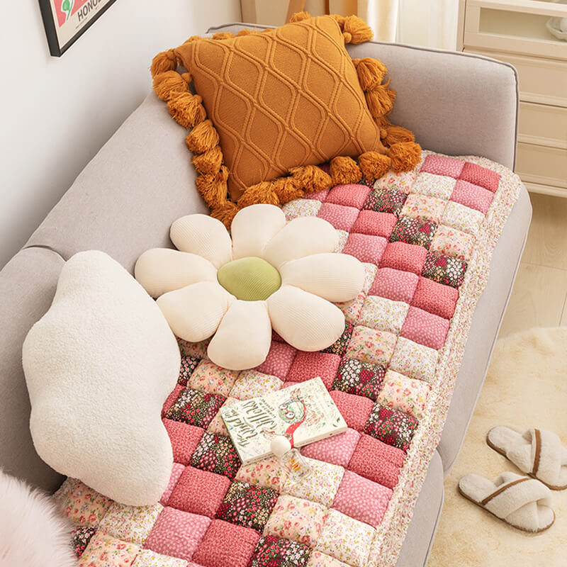 ✨Offre à durée limitée🐶Housse de protection pour canapé en coton Garden Chic
