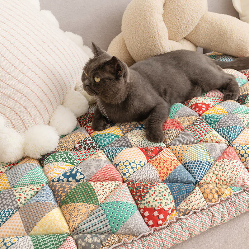 ✨Offre à durée limitée🐶Housse de protection pour canapé en coton Garden Chic