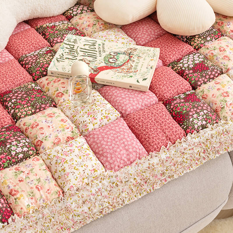 ✨Offre à durée limitée🐶Housse de protection pour canapé en coton Garden Chic