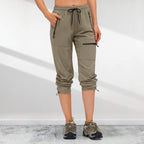 Pantalon de trekking pour femme 5 poches zippées