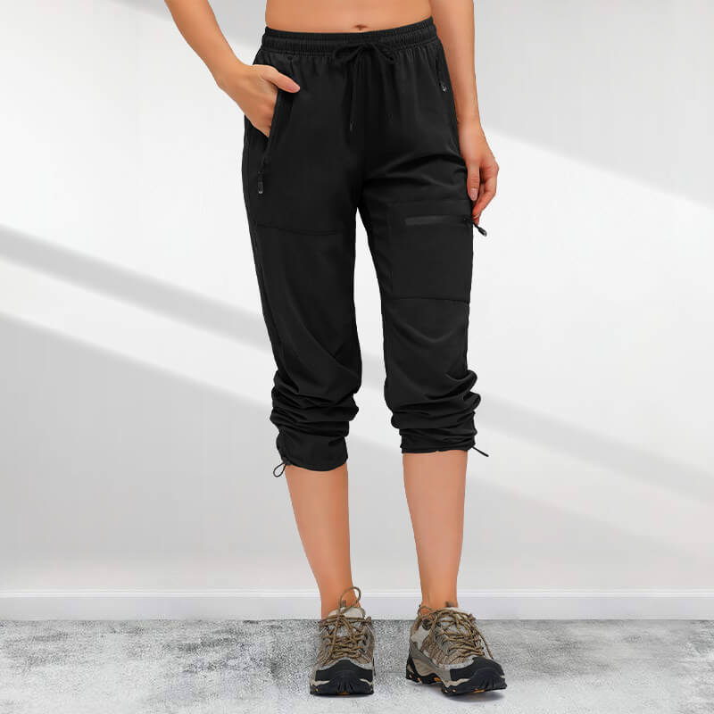 Pantalon de trekking pour femme 5 poches zippées