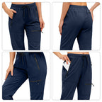 Pantalon de trekking pour femme 5 poches zippées