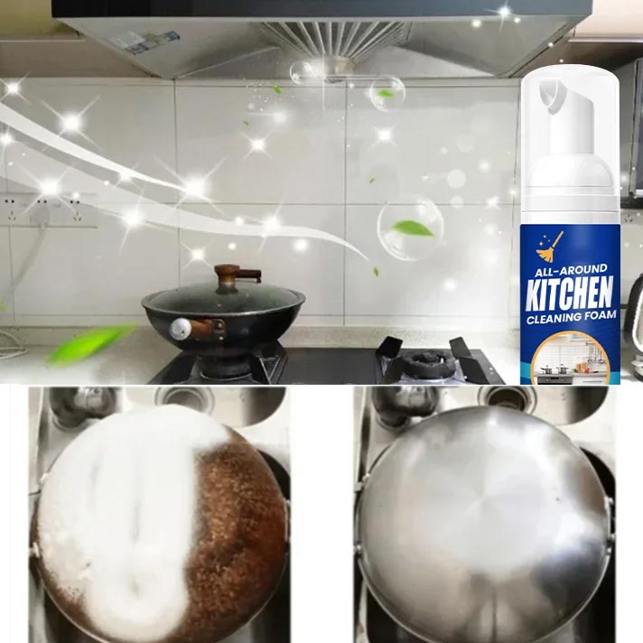 Nettoyant moussant pour cuisine