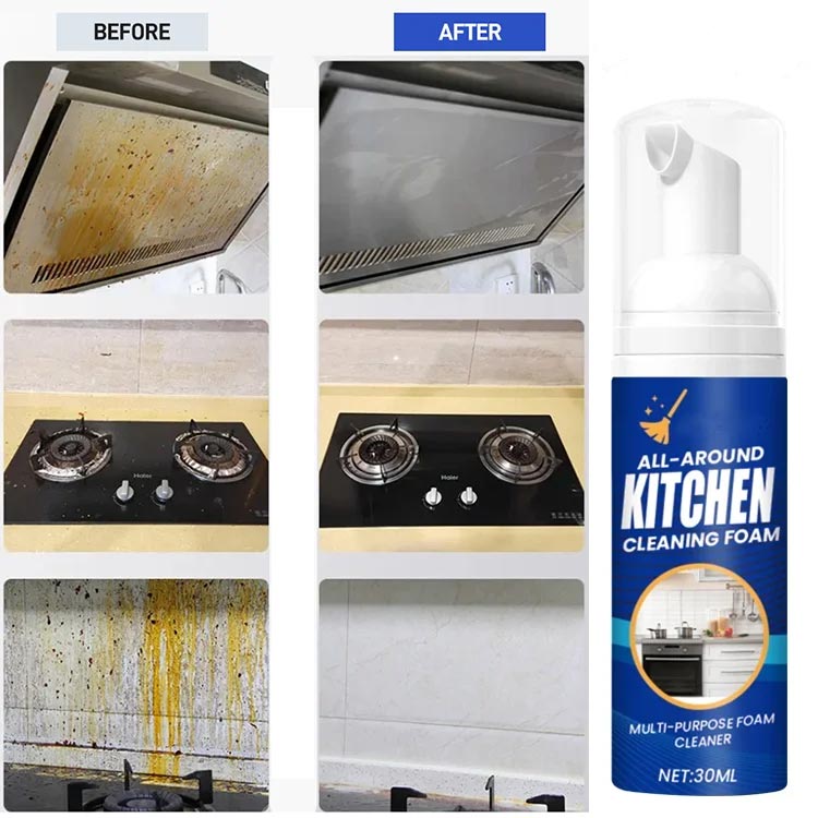 Nettoyant moussant pour cuisine