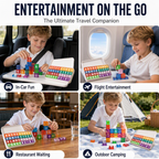 🧲 Cubes magnétiques avec lettres et chiffres pour enfants ✨👶 - 40 Pièces | 26 Lettres + 9 Chiffres | Empilement à 360° | Sûrs & Durables | Boîte en métal | 50% DE RABAIS