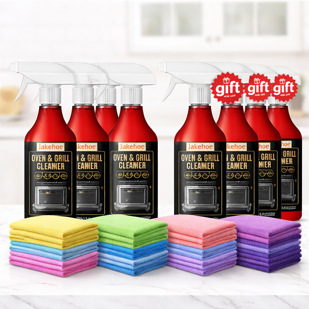 🧼 ACHETEZ-EN 2, LE 3E EST OFFERT ! ✨ Spray nettoyant four et grill – Dissout la graisse en 5 minutes, sans frotter, et élimine les odeurs 🔥 21 avis