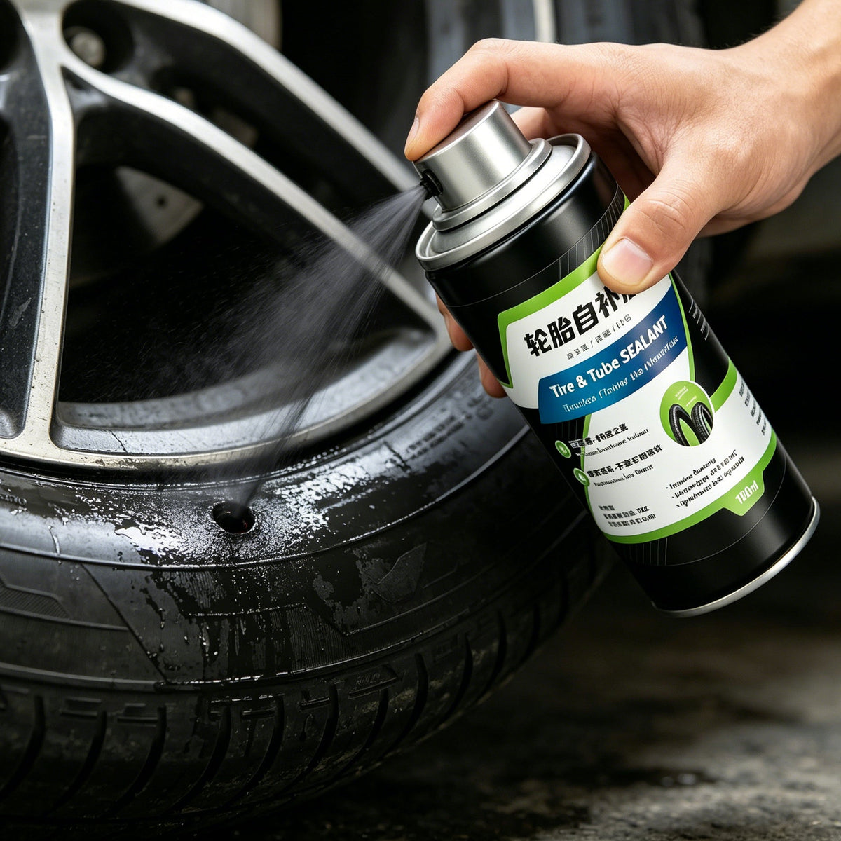 💥Super offre🍃Mastic d'étanchéité pour la réparation des chambres à air💨 Réparez rapidement les crevaisons et continuez à rouler