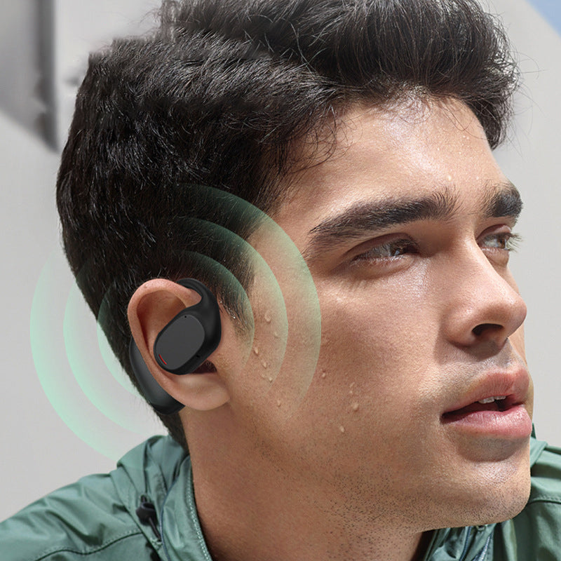 Écouteur Bluetooth sans fil à accrocher à l'oreille