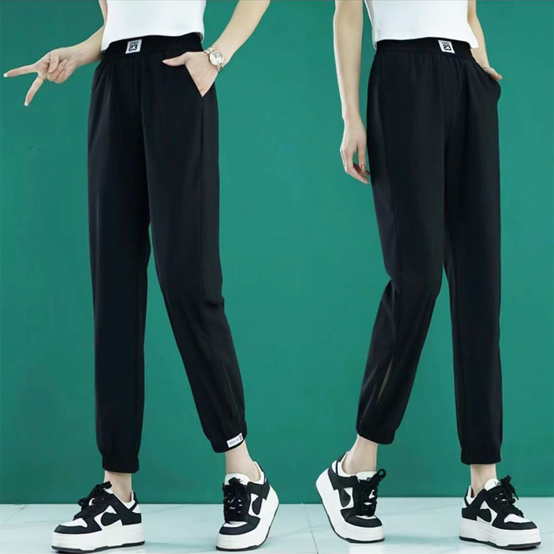 Pantalon de survêtement décontracté à séchage rapide pour femme