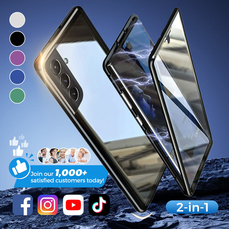 Coque de protection magnétique intégrale pour la série Galaxy