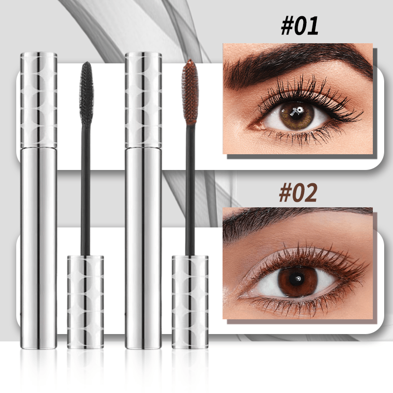 👁️🖤Mascara Tubing Fibre – Longueur | Volume | Courbure | Waterproof | Anti-Bavure | 24H Sans Écailles | 2 Teintes | 4,5g | Idéal pour le Maquillage Quotidien & Occasions Spéciales 💄💖