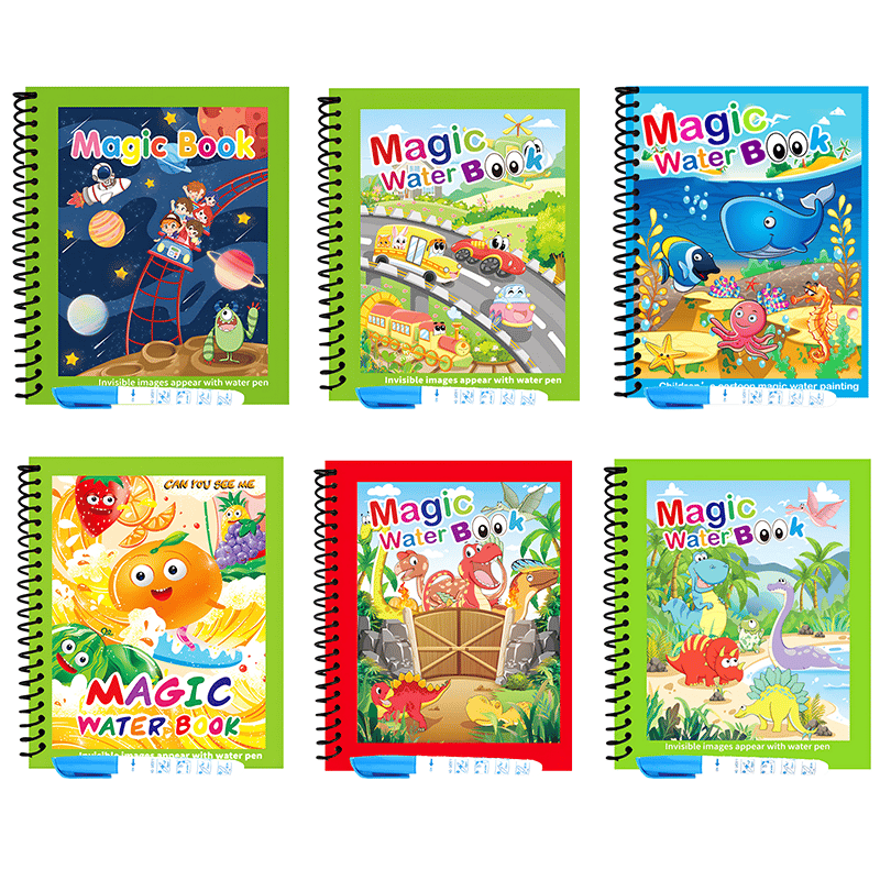 🌹ACHETEZ-EN 1 ET OBTENEZ-EN 1 GRATUITEMENT🔥Promotion d'été 🎁✨️Livre magique à eau📚️🎨🧠