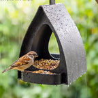 🐦 60% DE RÉDUCTION ! 🌿 Mangeoire à oiseaux suspendue avec toit – Résistante aux intempéries, facile à remplir et anti-écureuils 🌳
