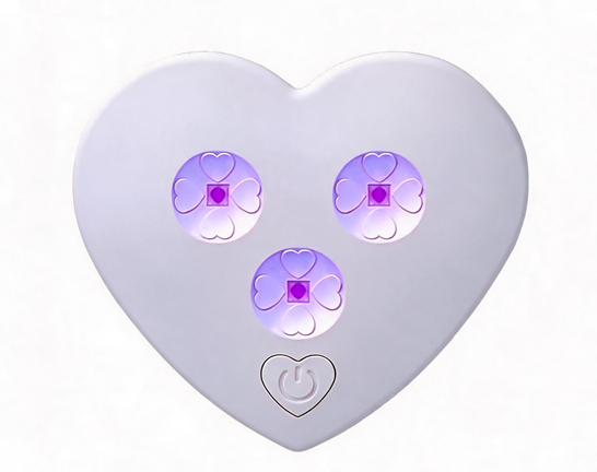 💡 Lampe Stérilisatrice UVC Intelligente pour WC | 🚽 Capteur Automatique et Nettoyage en Profondeur | 💖 Design Compact en Forme de Cœur | 🔋 Rechargeable USB-C