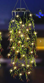 🌿 Guirlande Lumineuse Solaire Lierre avec Feuilles Artificielles 💡✨ - 8 Modes | Étanche | Recharge Solaire | Fil Flexible | Pour Jardin, Balcon & Mur | 50% DE RÉDUCTION