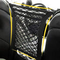 🚗🧹 Filet de Rangement Élastique pour Voiture – 3 Couches, Tissu Oxford + Nylon, Barrière de Sécurité Anti-Distraction, 2 Tailles – Pour Siège Arrière ✨📦