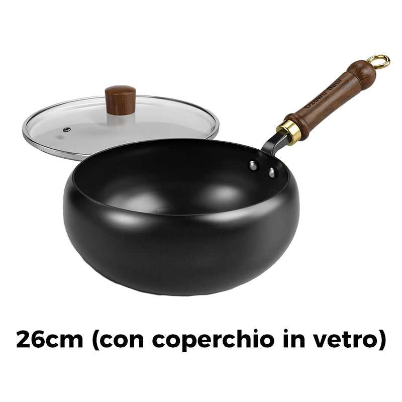 🔥 Vente flash 50 % de réduction🔥 Marmite en fer épais non revêtu