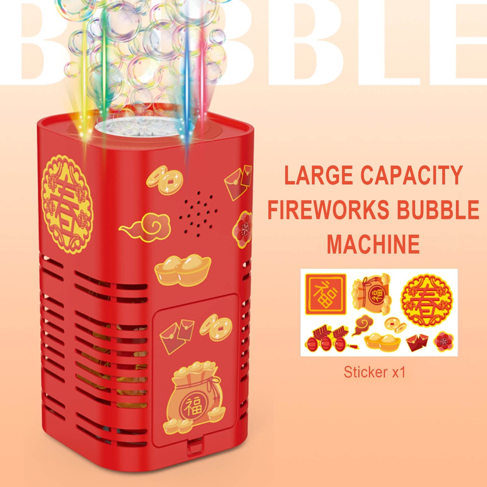 Machine à bulles pour feux d'artifice : le meilleur cadeau