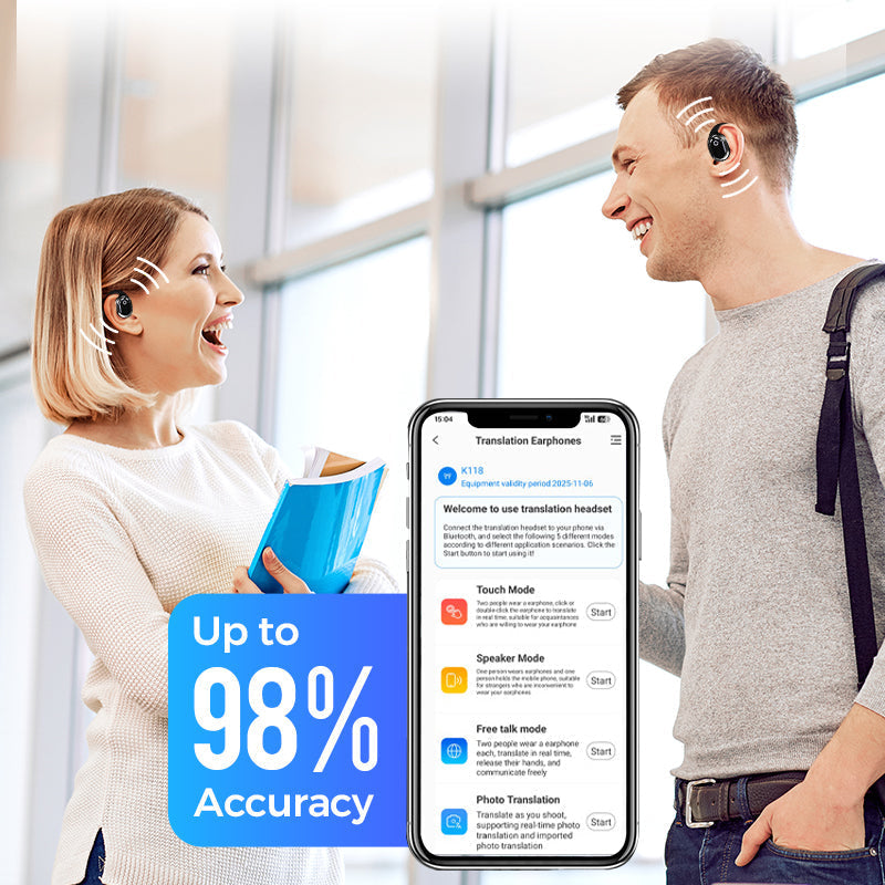 🎧Promotion du Nouvel An – 55 % de réduction🔥Écouteur Bluetooth avec traduction vocale IA