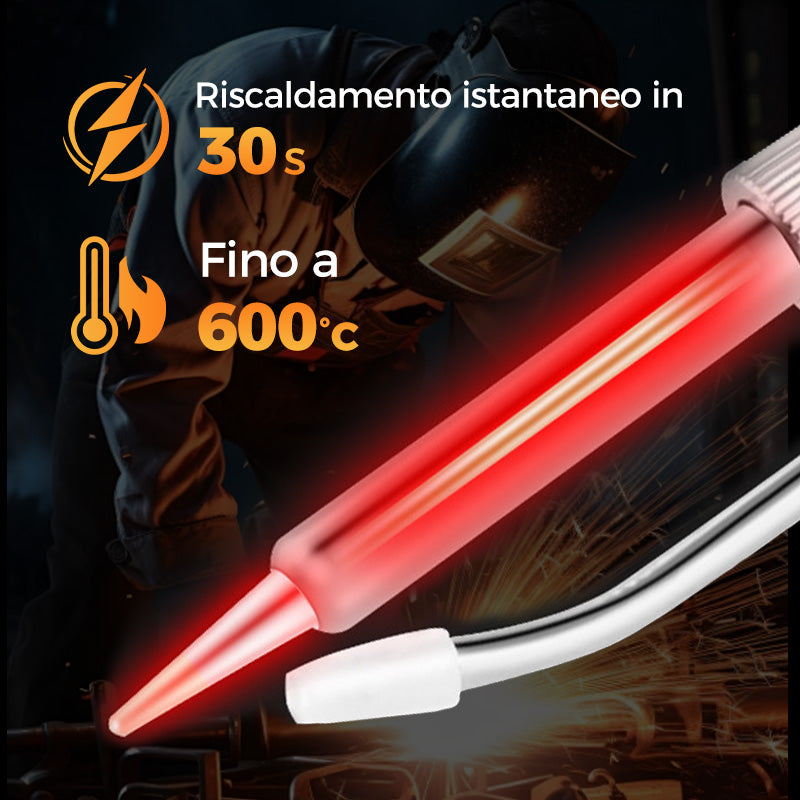 💥Fer à Souder Électrique Haute Efficacité 80W💥Achetez avec le Fil à Souder en Acier Inoxydable pour une Précision Accrue à un Meilleur Prix
