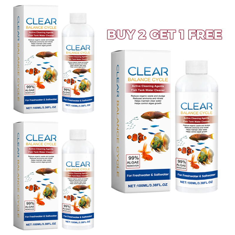 100 ml de Clarificateur d'Eau Puissant pour Aquarium