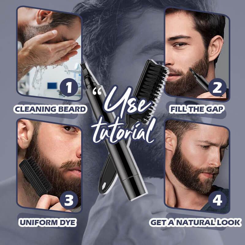 Kit de remplissage Barba Mattita - Améliore efficacement la pilosité faciale