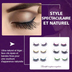 Autocollants réutilisables pour eye-liner et cils