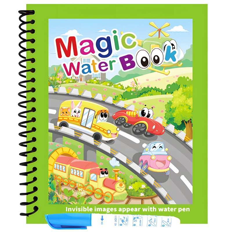 🌹ACHETEZ-EN 1 ET OBTENEZ-EN 1 GRATUITEMENT🔥Promotion d'été 🎁✨️Livre magique à eau📚️🎨🧠