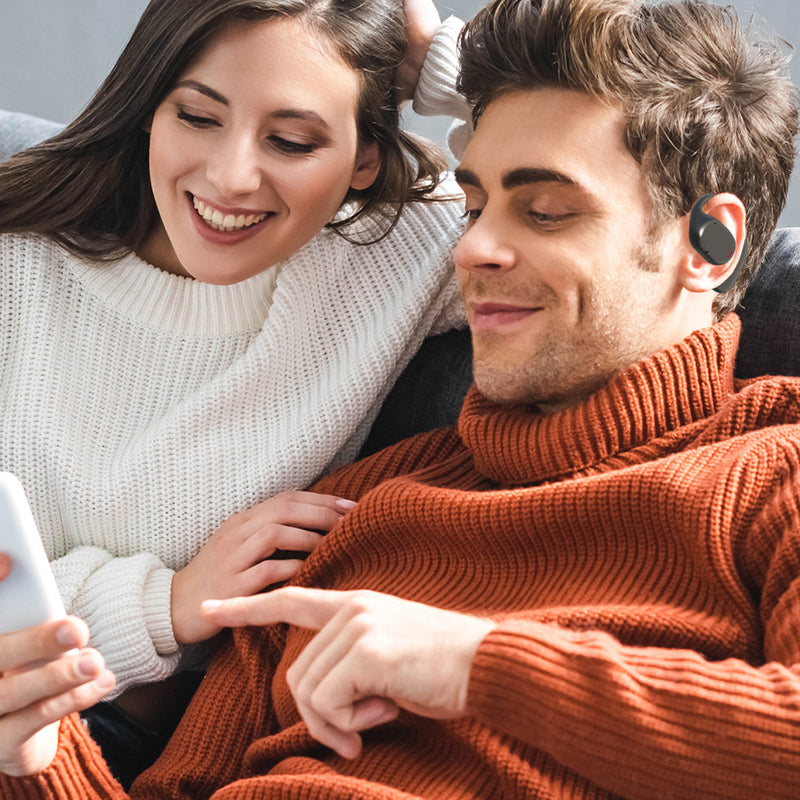 Écouteur Bluetooth sans fil à accrocher à l'oreille